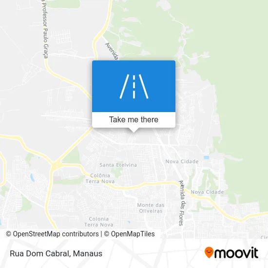 Rua Dom Cabral map