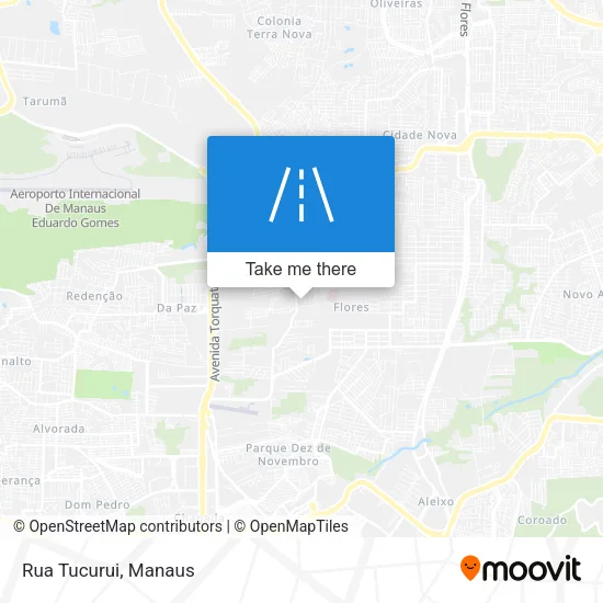 Rua Tucurui map