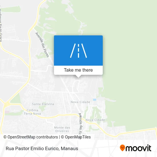 Rua Pastor Emilio Eurico map