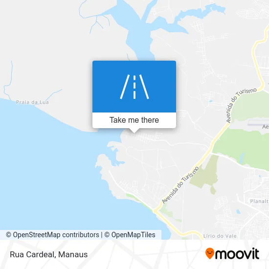 Rua Cardeal map