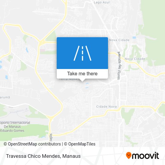 Travessa Chico Mendes map
