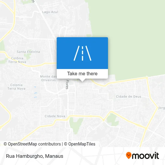 Rua Hamburgho map