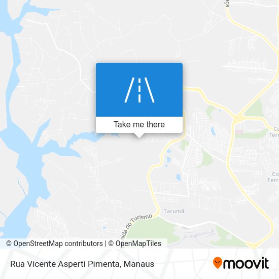Rua Vicente Asperti Pimenta map
