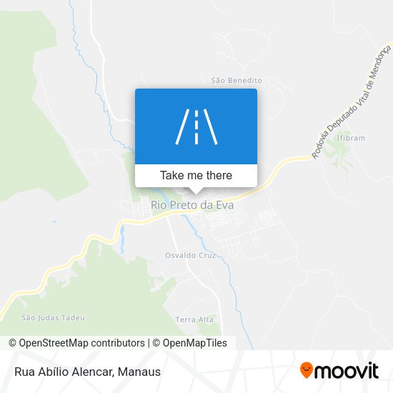 Rua Abílio Alencar map