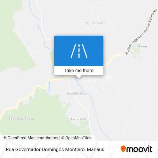 Rua Governador Domingos Monteiro map