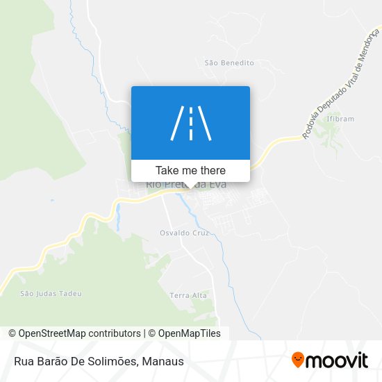 Rua Barão De Solimões map