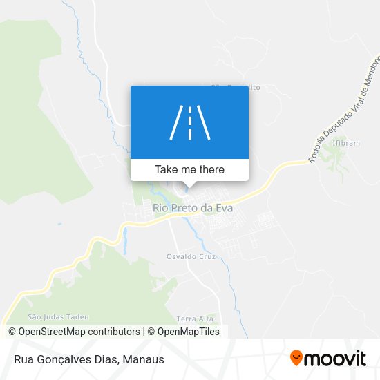Rua Gonçalves Dias map