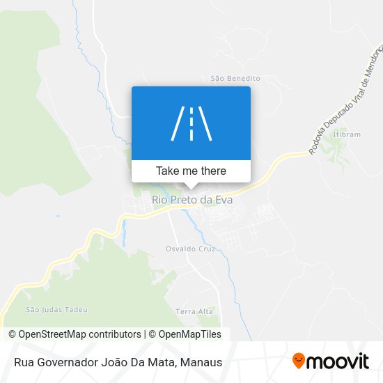 Rua Governador João Da Mata map