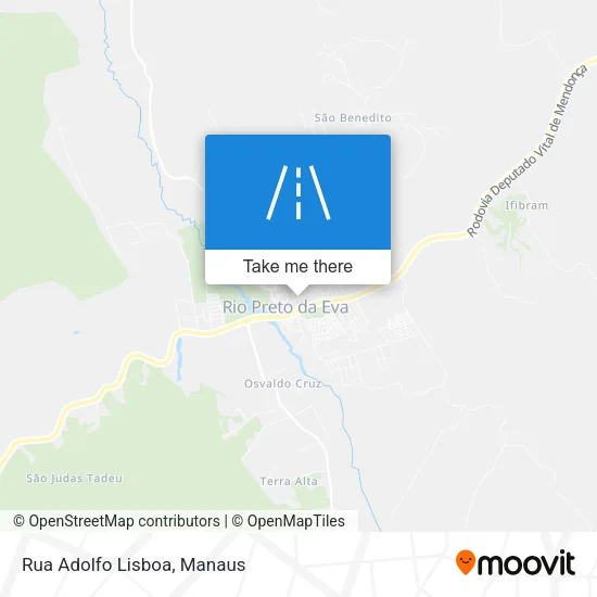 Rua Adolfo Lisboa map