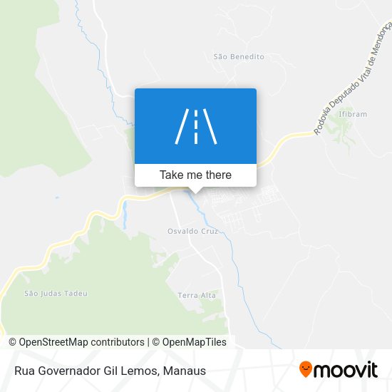 Rua Governador Gil Lemos map