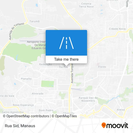 Rua Sid map