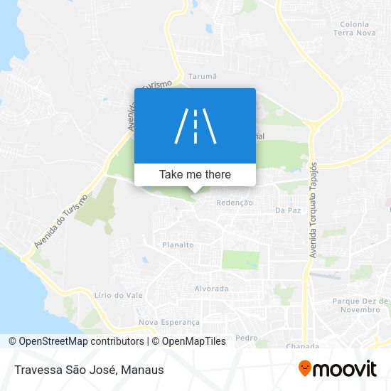 Travessa São José map