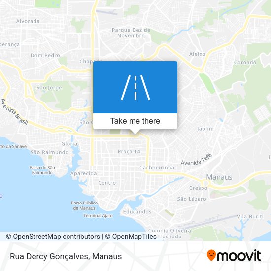 Rua Dercy Gonçalves map