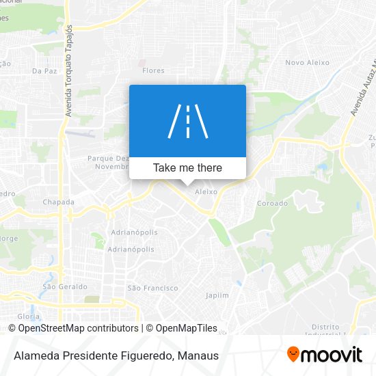 Alameda Presidente Figueredo map