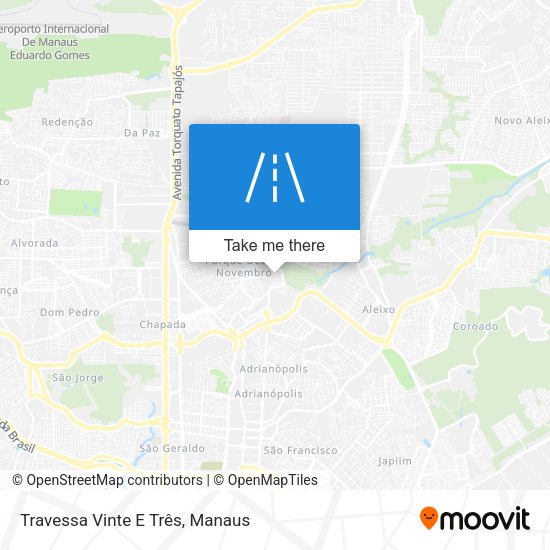 Travessa Vinte E Três map