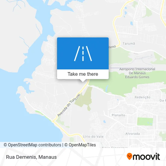 Rua Demenis map
