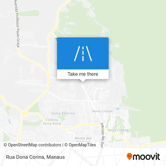 Rua Dona Corina map