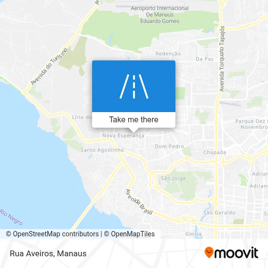 Rua Aveiros map
