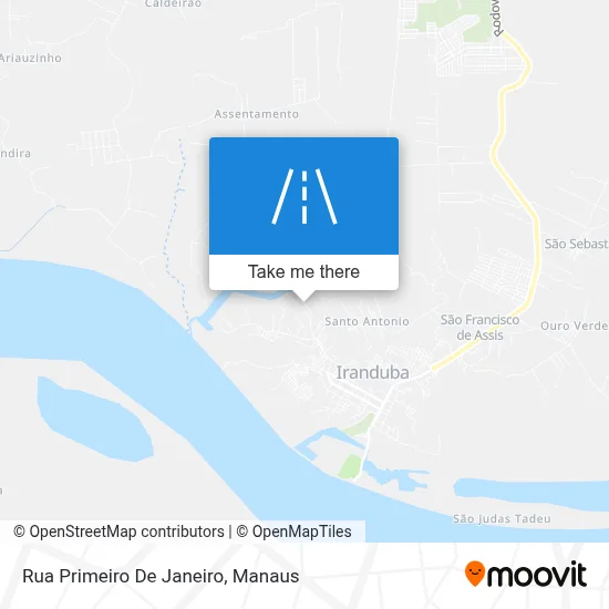 Rua Primeiro De Janeiro map