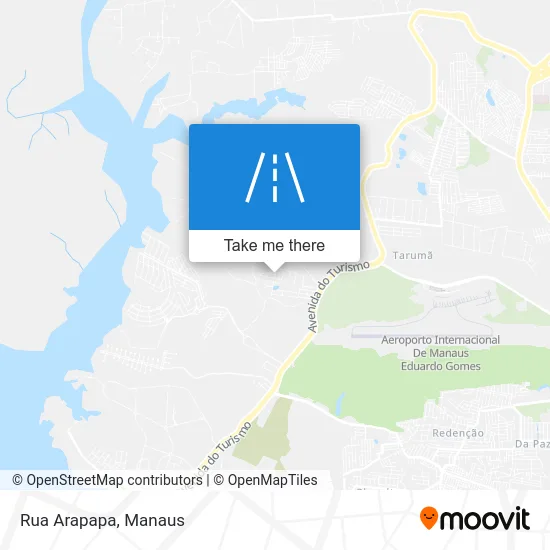 Rua Arapapa map