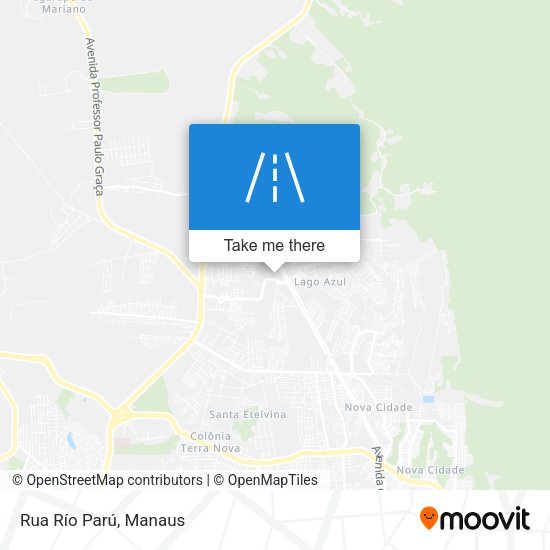 Rua Río Parú map