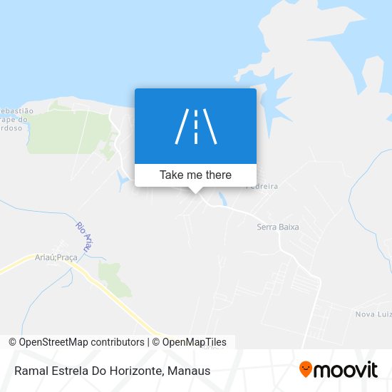 Ramal Estrela Do Horizonte map