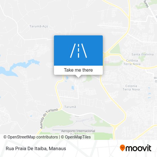 Rua Praia De Itaíba map