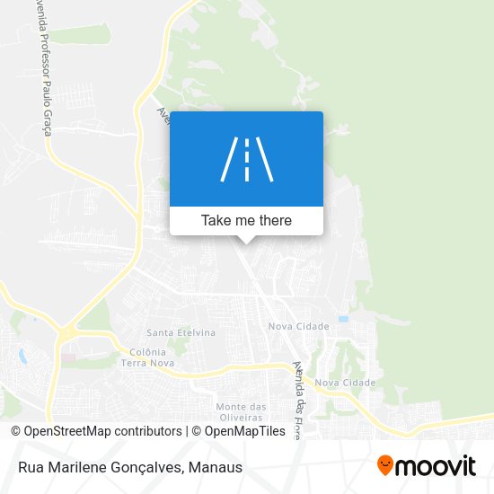 Rua Marilene Gonçalves map