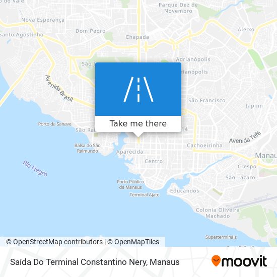 Saída Do Terminal Constantino Nery map