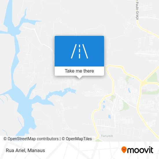 Rua Ariel map