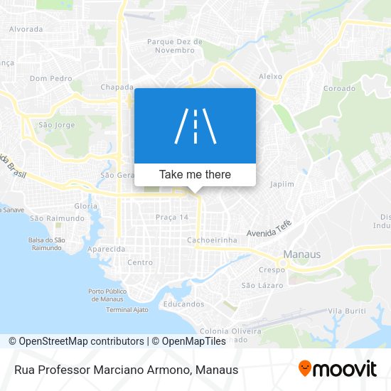 Rua Professor Marciano Armono map