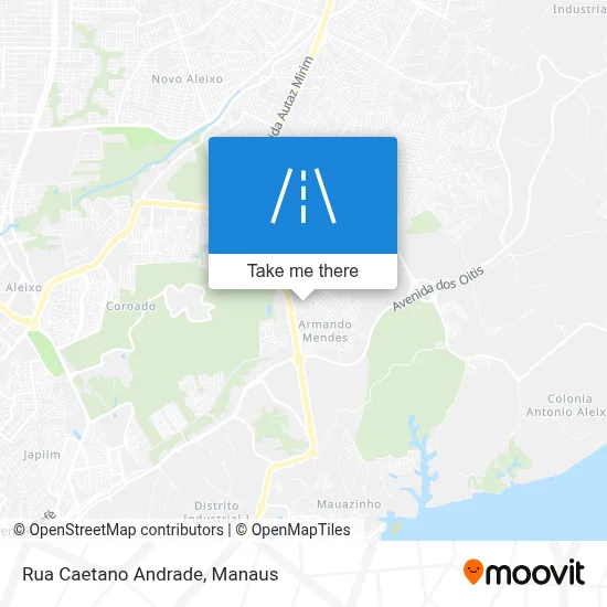 Rua Caetano Andrade map