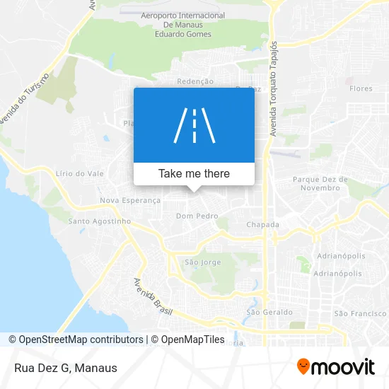 Rua Dez G map