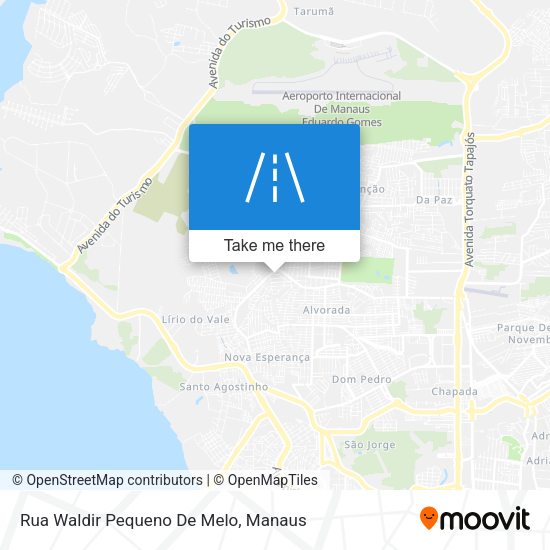 Rua Waldir Pequeno De Melo map