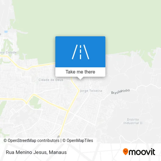 Rua Menino Jesus map