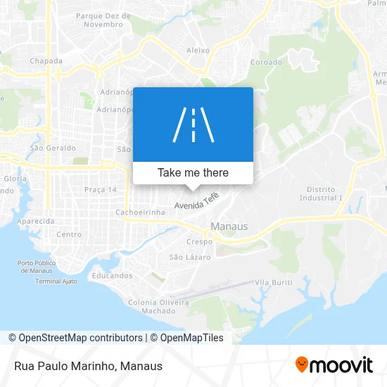 Rua Paulo Marinho map