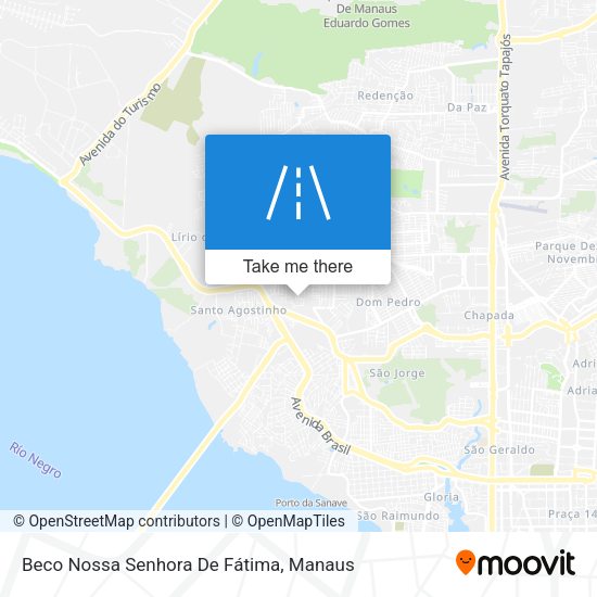 Beco Nossa Senhora De Fátima map