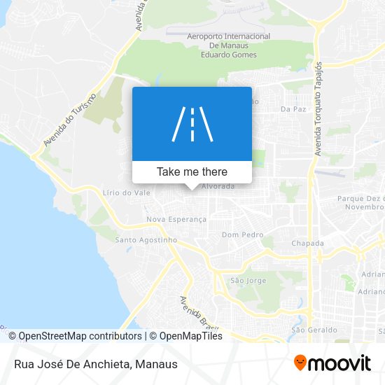 Rua José De Anchieta map
