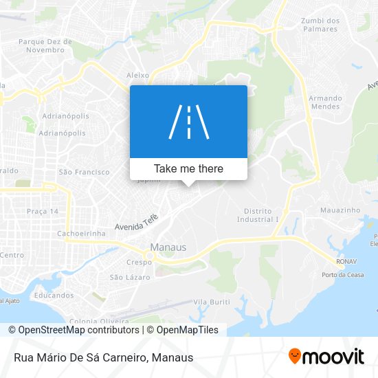 Rua Mário De Sá Carneiro map