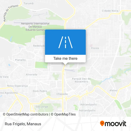 Rua Frigelo map