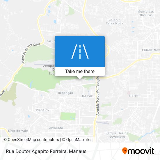 Rua Doutor Agapito Ferreira map