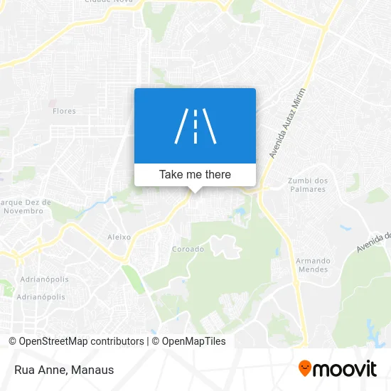 Rua Anne map