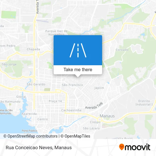 Rua Conceicao Neves map