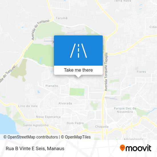 Rua B Vinte E Seis map