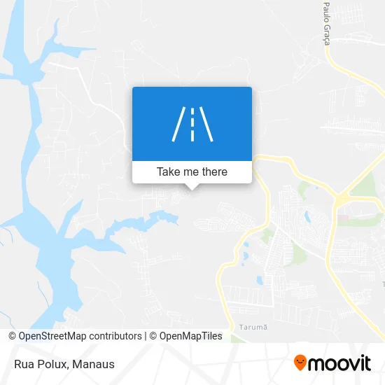 Rua Polux map