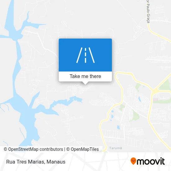 Rua Tres Marias map