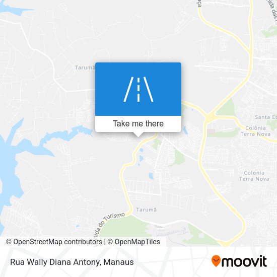 Rua Wally Diana Antony map