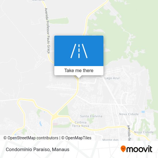 Condomínio Paraíso map