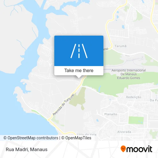 Rua Madri map