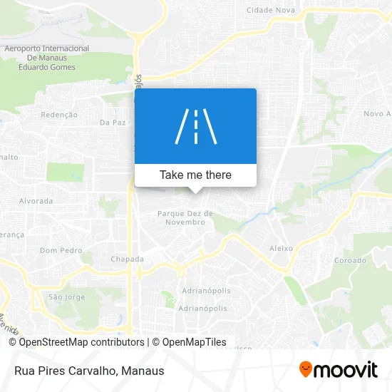 Rua Pires Carvalho map